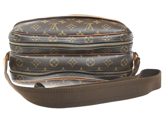 Louis Vuitton Reporter Monogram Canvas PM Marrone - vista 7
