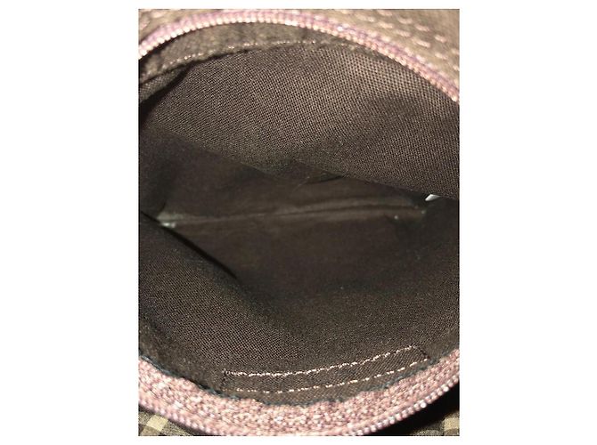 Borsa a tracolla Burberry Black Label Marrone Verde - vista 10