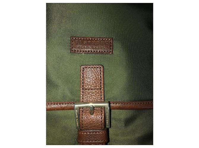 Borsa a tracolla Burberry Black Label Marrone Verde - vista 2