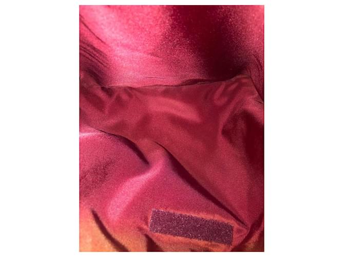 Borsa a Spalla in Nylon Prada Rosso - vista 6