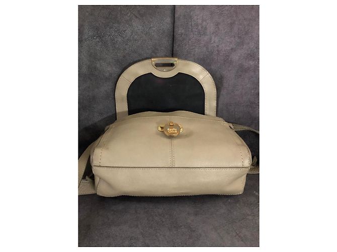 Borsa in pelle See By Chloé Beige - vista 6