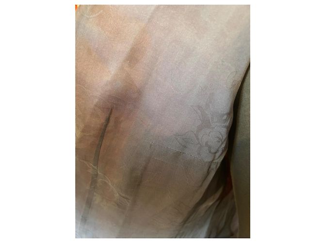 Giacca corta Chanel in cotone con paillettes bianca e rossa Bianco Rosso - vista 8