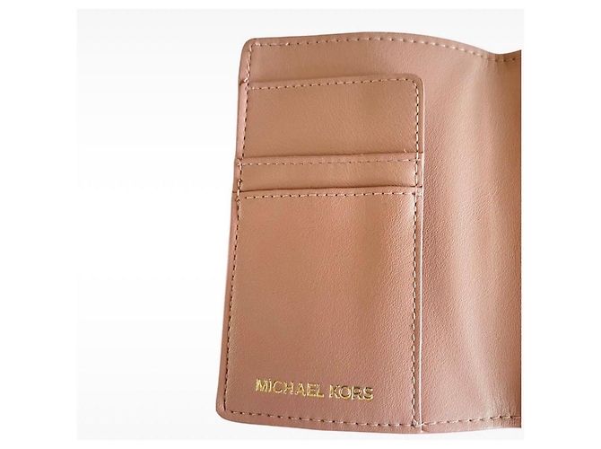 Conjunto de viaje en cuero Michael Kors Rosa - vista 4