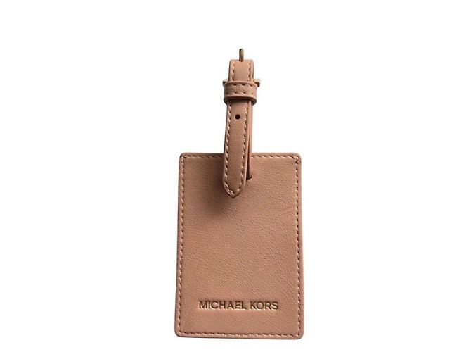Conjunto de viaje en cuero Michael Kors Rosa - vista 6