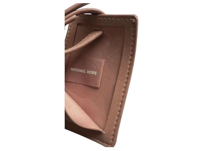 Conjunto de viaje en cuero Michael Kors Rosa - vista 8