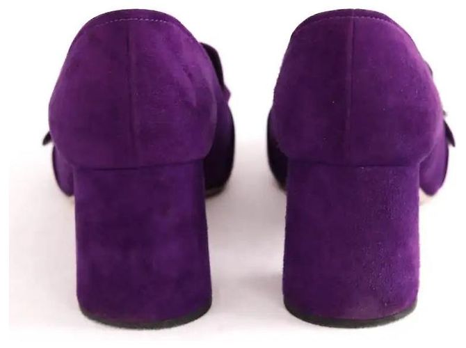 Prada Talons violets - vue 2