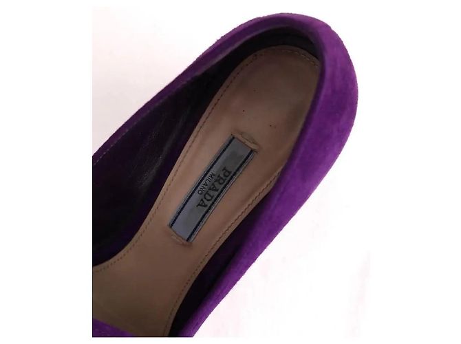 Prada Talons violets - vue 4