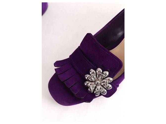 Prada Talons violets - vue 5
