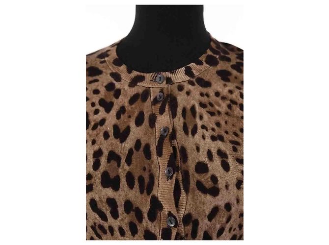 Dolce & Gabbana Cárdigan marrón Castaño - vista 2