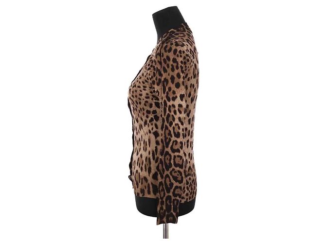 Dolce & Gabbana Cárdigan marrón Castaño - vista 3