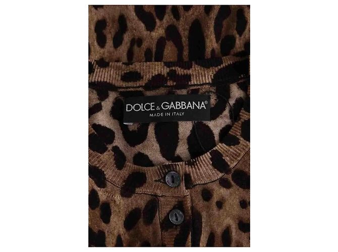 Dolce & Gabbana Cárdigan marrón Castaño - vista 5