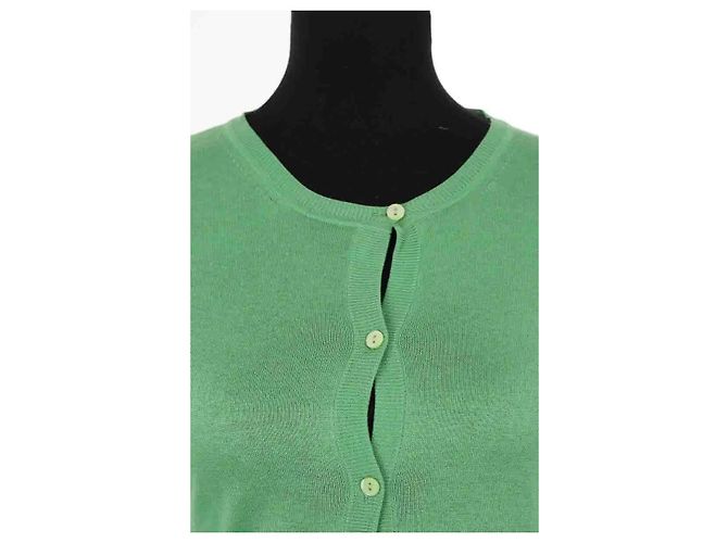Miu Miu Cárdigan verde - vista 2