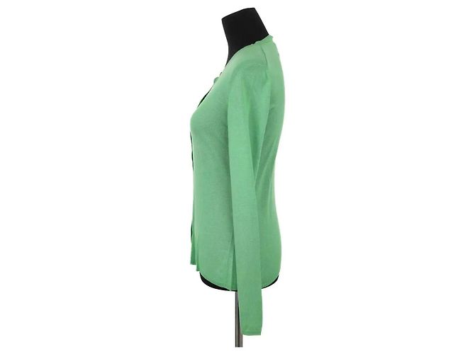 Miu Miu Cárdigan verde - vista 3