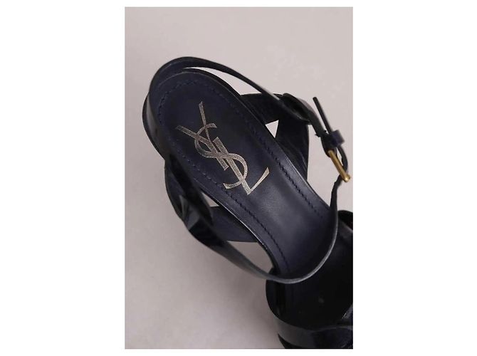 Yves Saint Laurent Schwarze Absätze - Ansicht 4