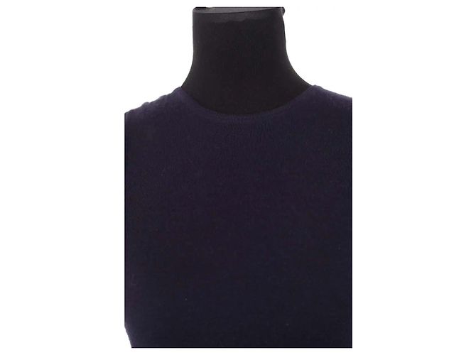Alaïa Top senza maniche blu navy - vista 2