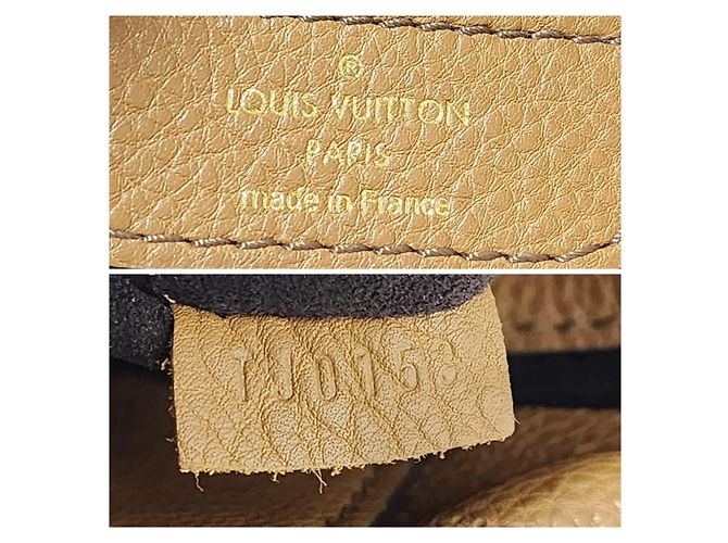 LOUIS VUITTON Borsa Hobo Mahina L Marrone - vue 2