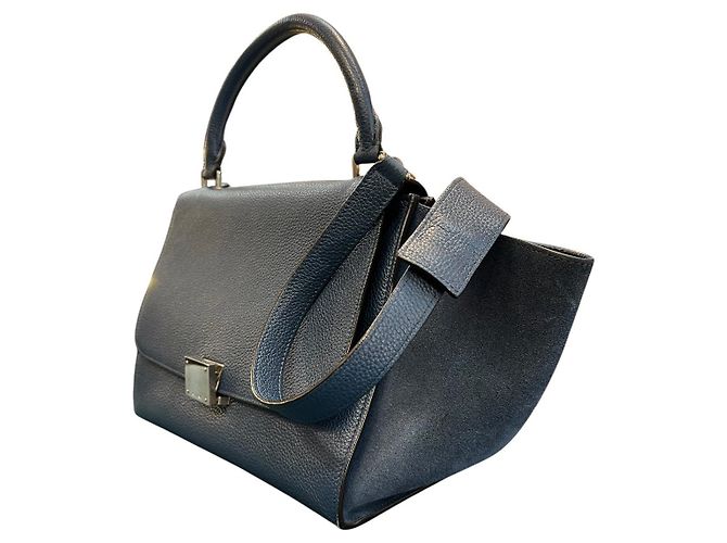 Borsa trapezio in pelle piccola Céline Paris - vista 2