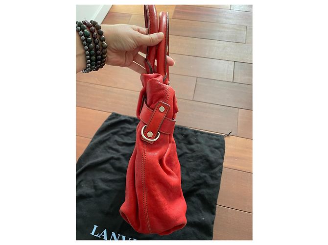 Lanvin rote Handtasche - Ansicht 10