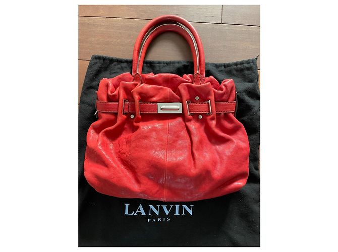 Lanvin rote Handtasche - Ansicht 2