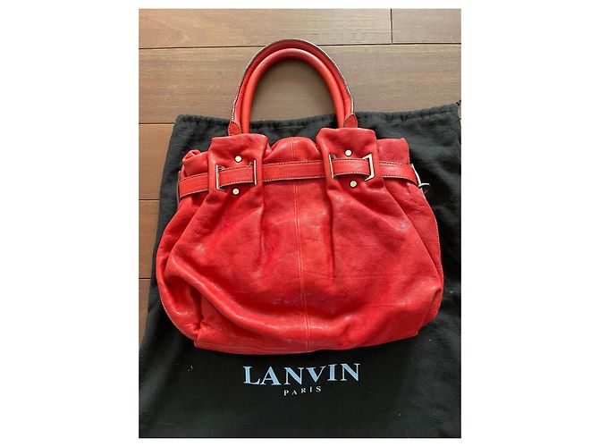 Lanvin rote Handtasche - Ansicht 3