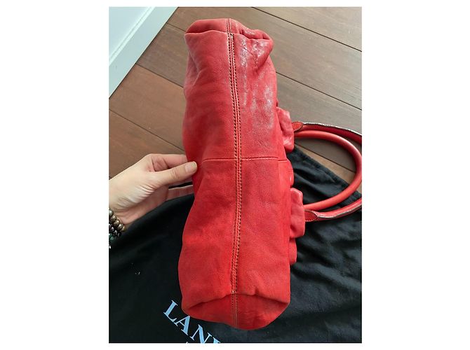 Lanvin rote Handtasche - Ansicht 5