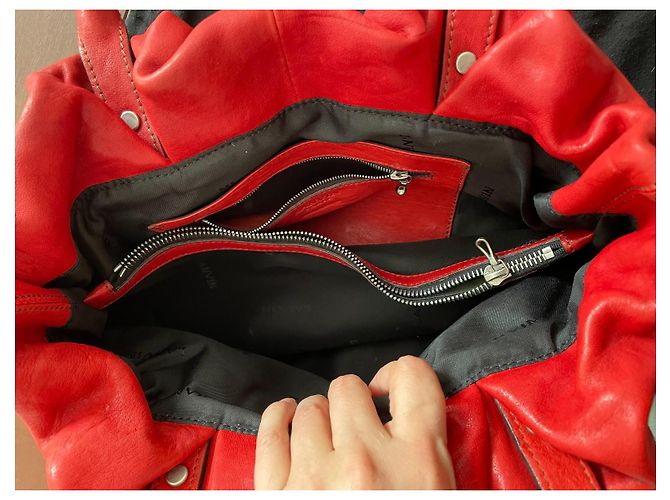 Lanvin rote Handtasche - Ansicht 7