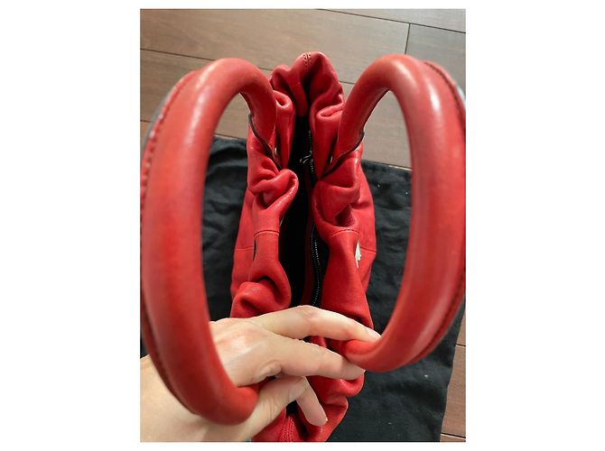 Lanvin rote Handtasche - Ansicht 9
