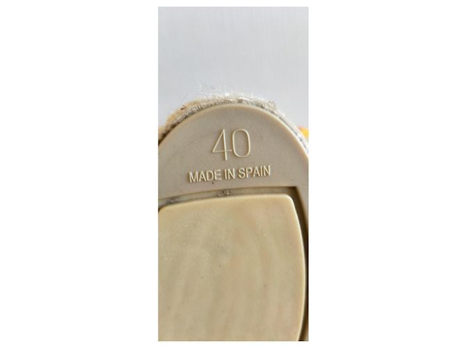 Espadrillas con zeppa Castaner Clara multicolori Bianco Blu Multicolore Beige Arancione - vista 12