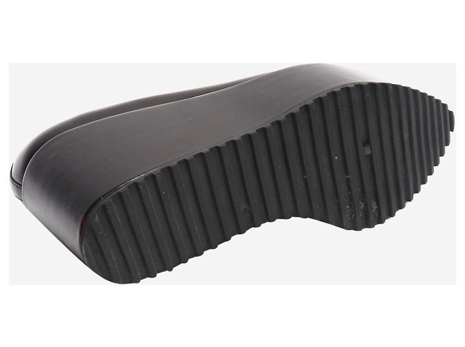 Brunello Cucinelli Mocasines de plataforma con borlas marrón oscuro - talla EU 38 Castaño - vista 7