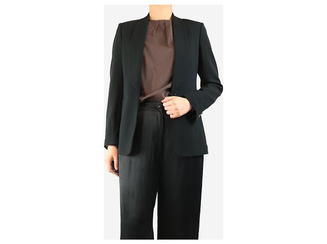 Joseph Schwarzer taillierter Blazer - Größe UK 10 - Ansicht 4