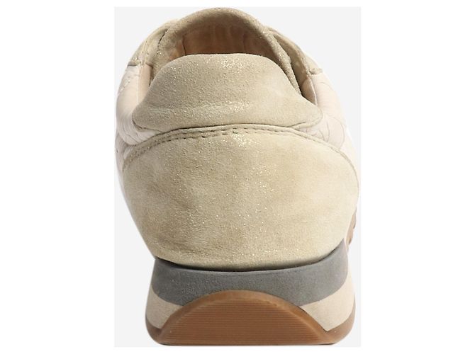 Brunello Cucinelli Multicolour monili patch sneakers - size EU 38 Multiple colors - view 2