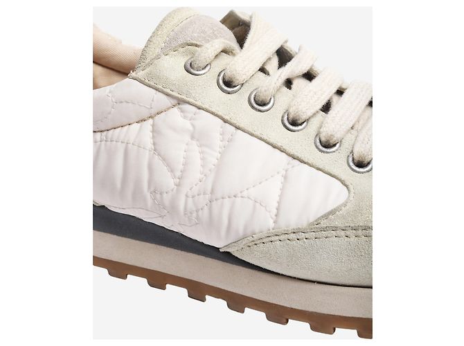 Brunello Cucinelli Multicolour monili patch sneakers - size EU 38 Multiple colors - view 3