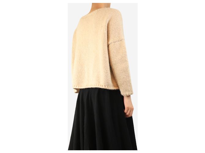 Autre Marque Neutrale, chunky Strickjacke - Größe M - Ansicht 2