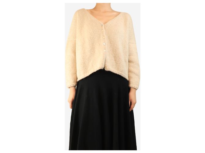 Autre Marque Neutrale, chunky Strickjacke - Größe M - Ansicht 3