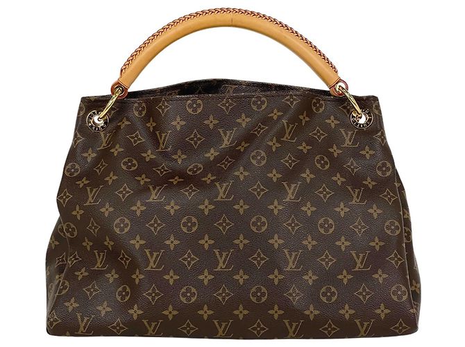 Borsa a Spalla Artsy MM Louis Vuitton Marrone - vista 3
