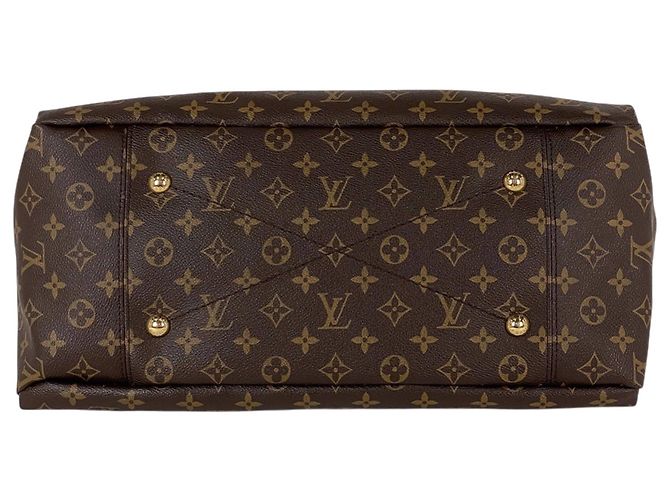 Borsa a Spalla Artsy MM Louis Vuitton Marrone - vista 5
