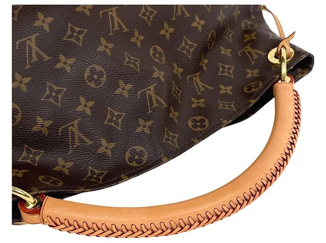 Borsa a Spalla Artsy MM Louis Vuitton Marrone - vista 9