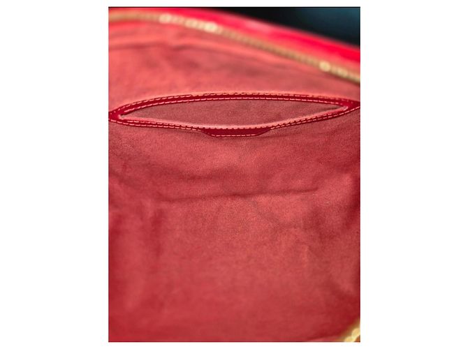 Soufflot Borsa Louis Vuitton in pelle Epi rossa Rosso - vista 7