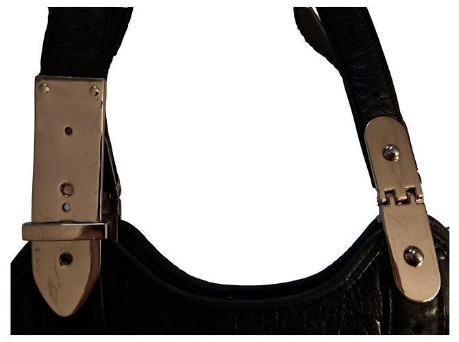 Horsebit 1955 Gucci Borsa Tote pelle Horsebit Nero - vista 4
