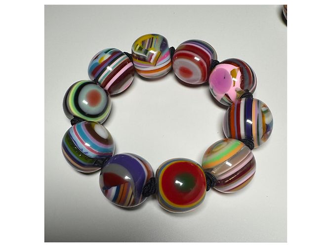 Autre Marque Sobral bunte Resin-Armbänder (Set) - Ansicht 2