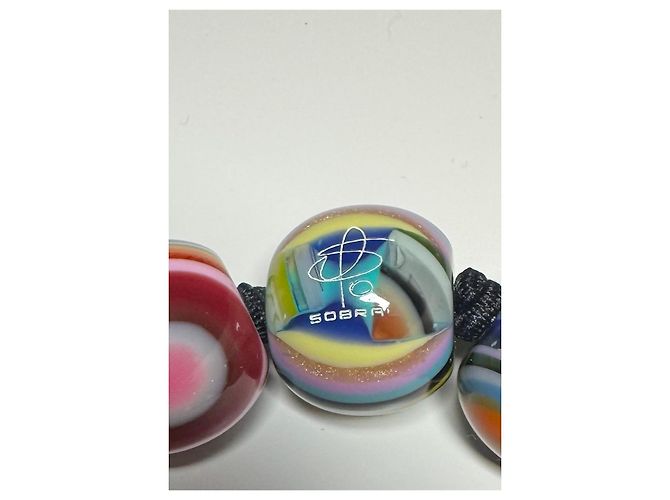 Autre Marque Sobral bunte Resin-Armbänder (Set) - Ansicht 3