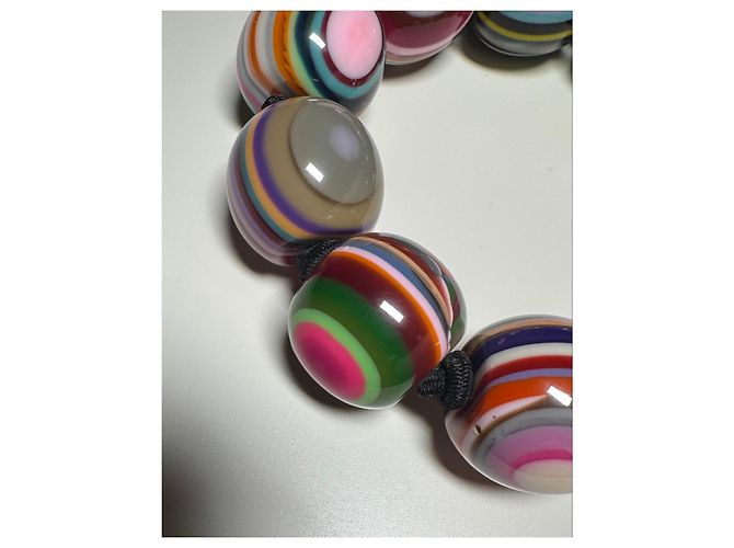 Autre Marque Sobral bunte Resin-Armbänder (Set) - Ansicht 5