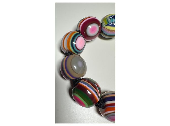 Autre Marque Sobral bunte Resin-Armbänder (Set) - Ansicht 6