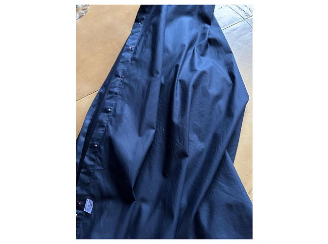 Autre Marque Camicia Xoox in cotone blu navy effetto satinato XXL - vista 6