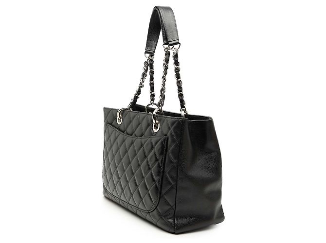 Chanel Gran Tote de Compras en Caviar Negro - vista 2