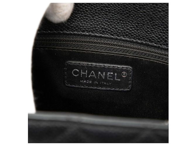 Chanel Gran Tote de Compras en Caviar Negro - vista 5