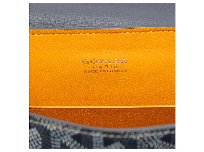 Goyard Mini Goyardine Saigon Souple Grigio Marrone - vista 5