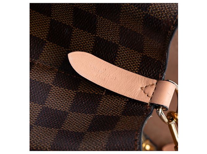 Néonoé Louis Vuitton Borsa NeoNoe MM Damier Ebene Marrone - vista 6