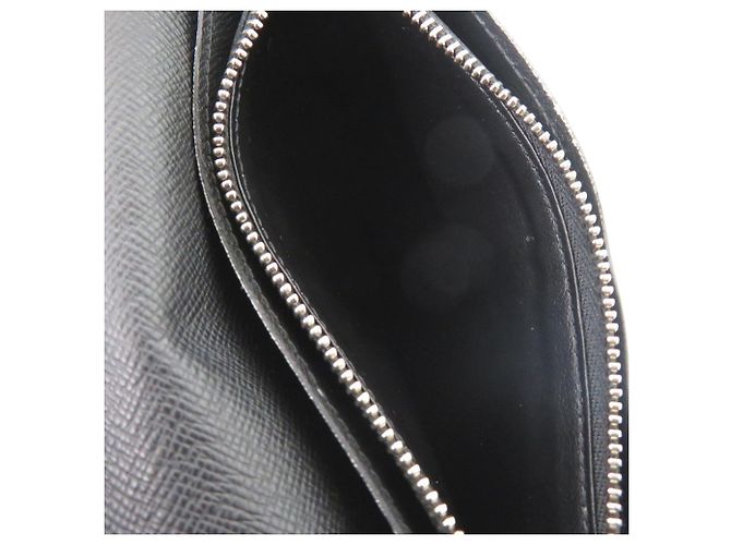 Louis Vuitton Black Monogram Eclipse Sunrise Brazza Wallet - view 5