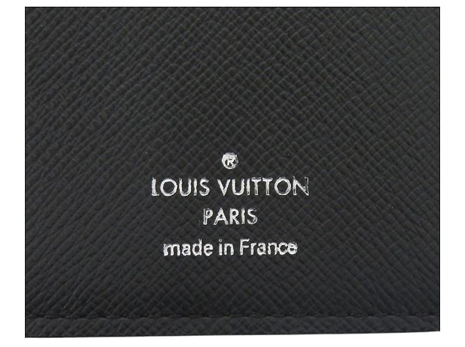 Louis Vuitton Black Monogram Eclipse Sunrise Brazza Wallet - view 6